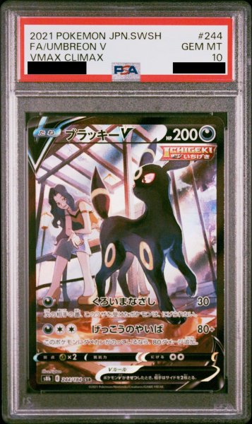 画像1: 【PSA10】ブラッキーV (CSR) {244/184} [S8b] (1)