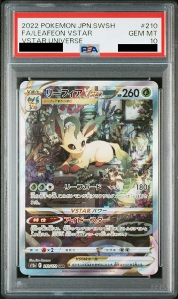 画像1: 【PSA10】リーフィアVSTAR (SAR) {210/172} [S12a] (1)