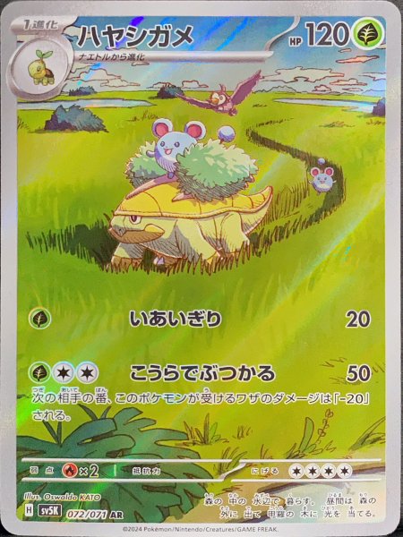 画像1: ハヤシガメ (AR) {072/071} [SV5K/ワイルドフォース] [SV] (1)