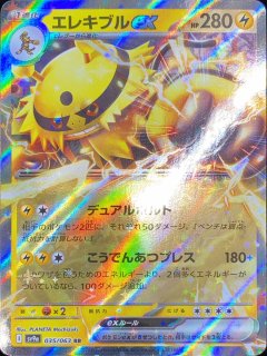 ポケモンカード ブーバーンVSエレキブル 対戦スターターパック「ブーバーンVSエレキブル」【開封済みで