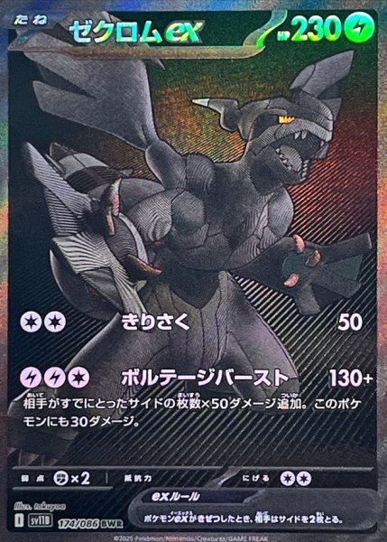 画像1: ゼクロムex (BWR) {174/086} [SV11B/ブラックボルト] [SV] (1)