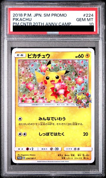 画像1: 【PSA10】 ピカチュウ (プロモ) {224/SM-P} [SM] (1)