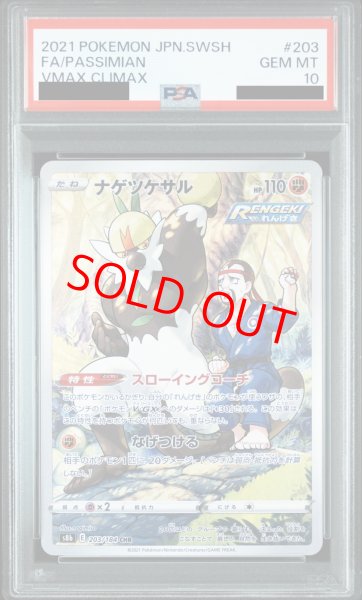 画像1: 【PSA10】 ナゲツケサル (CHR) {203/184} [S8b/VMAXクライマックス] [SS] (1)