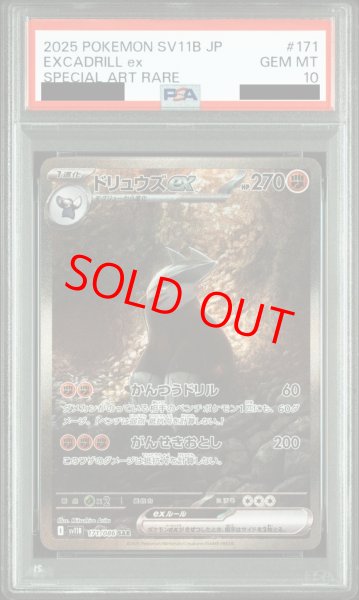 画像1: 【PSA10】 ドリュウズex (SAR) {171/086} [SV11B/ブラックボルト] [SV] (1)