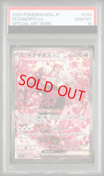 画像1: 【PSA10】 キチキギスex (SAR) {244/193} [M2a/MEGAドリームex] [MEGA] (1)