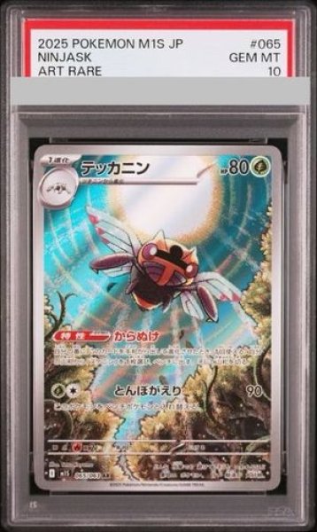 画像1: 【PSA10】 テッカニン (AR) {065/063} [M1S/メガシンフォニア] [MEGA] (1)