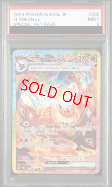 画像1: 【PSA9】 ブースターex (SAR) {202/187} [SV8a/テラスタルフェスex] [SV] (1)