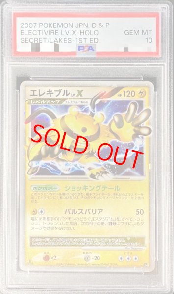 画像1: 【PSA10】エレキブルLV.X【-】{DP2} (1)