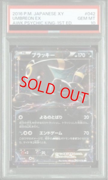 画像1: 【PSA10】ブラッキーEX   (RR) {042/078} [XY10] (1)
