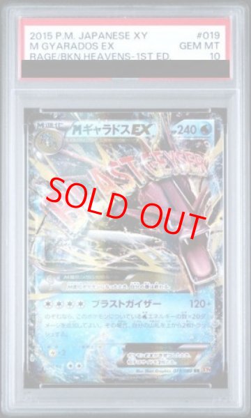 画像1: 【PSA10】MギャラドスEX (RR) {019/080} [XY9] (1)