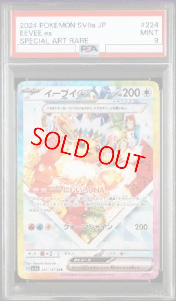 画像1: 【PSA9】 イーブイex (SAR) {224/187} [SV8a/テラスタルフェスex] [SV] (1)