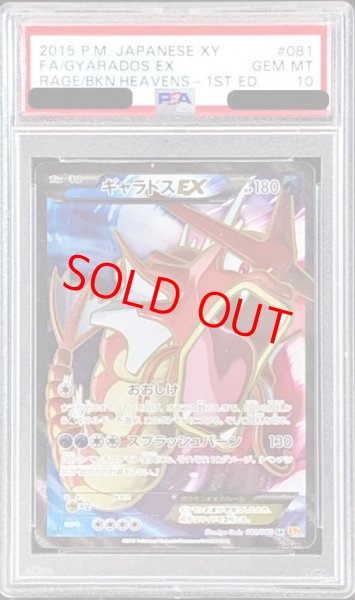 画像1: 【PSA10】ギャラドスEX   (SR) {081/080} [XY9] (1)