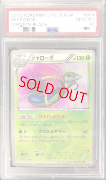 画像1: 【PSA10】ジャローダ   (UR) {054/050} [BW5r] (1)