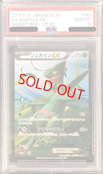 画像1: 【PSA10】 ジュカインEX   (SR) {082/081} [XY7] (1)