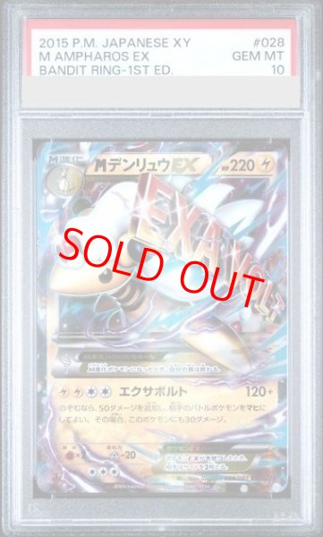 画像1: 【PSA10】MデンリュウEX   (RR) {028/081} [XY7] (1)