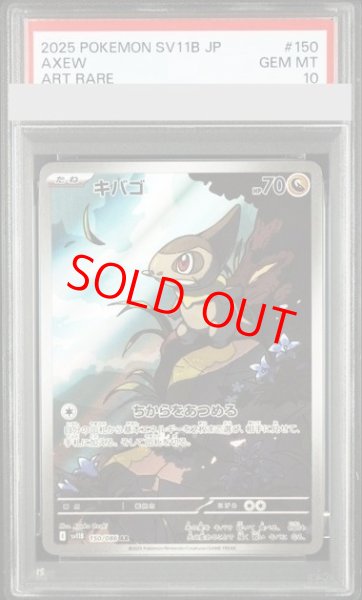 画像1: 【PSA10】 キバゴ (AR) {150/086} [SV11B/ブラックボルト] [SV] (1)