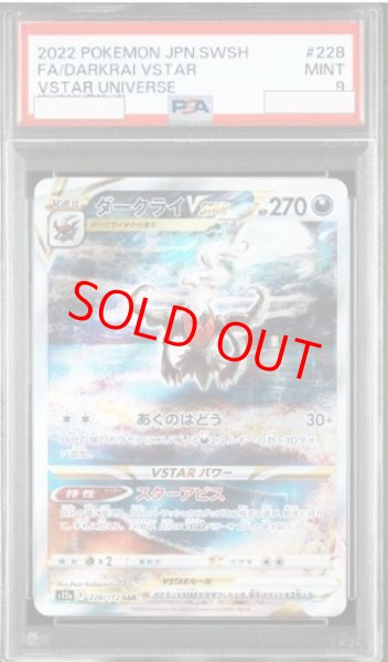 画像1: 【PSA9】 ダークライVSTAR (SAR) {228/172} [S12a/VSTARユニバース] [SS] (1)