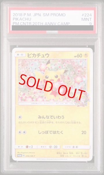 画像1: 【PSA9】 ピカチュウ (プロモ) {224/SM-P} [SM] (1)