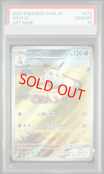 画像1: 【PSA10】 ハヤシガメ (AR) {072/071} [SV5K/ワイルドフォース] [SV] (1)