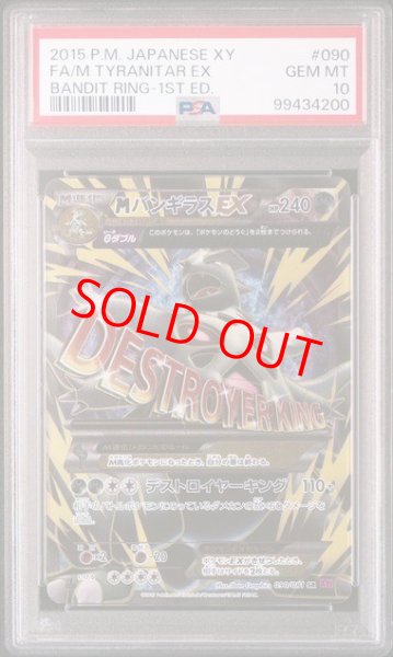 画像1: 【PSA10】MバンギラスEX   (SR) {090/081} [XY7] (1)