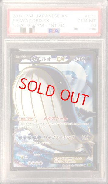 画像1: 【PSA10】ホエルオーEX   (SR) {071/070} [XY5g] (1)