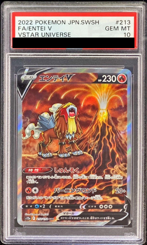 【極美極鮮✨145番台】PSA10 エンテイV SAR『VSTARユニバース』 PSA10】 エンテイV (SAR) {213/172} [S12a/VSTARユニバース] [SS